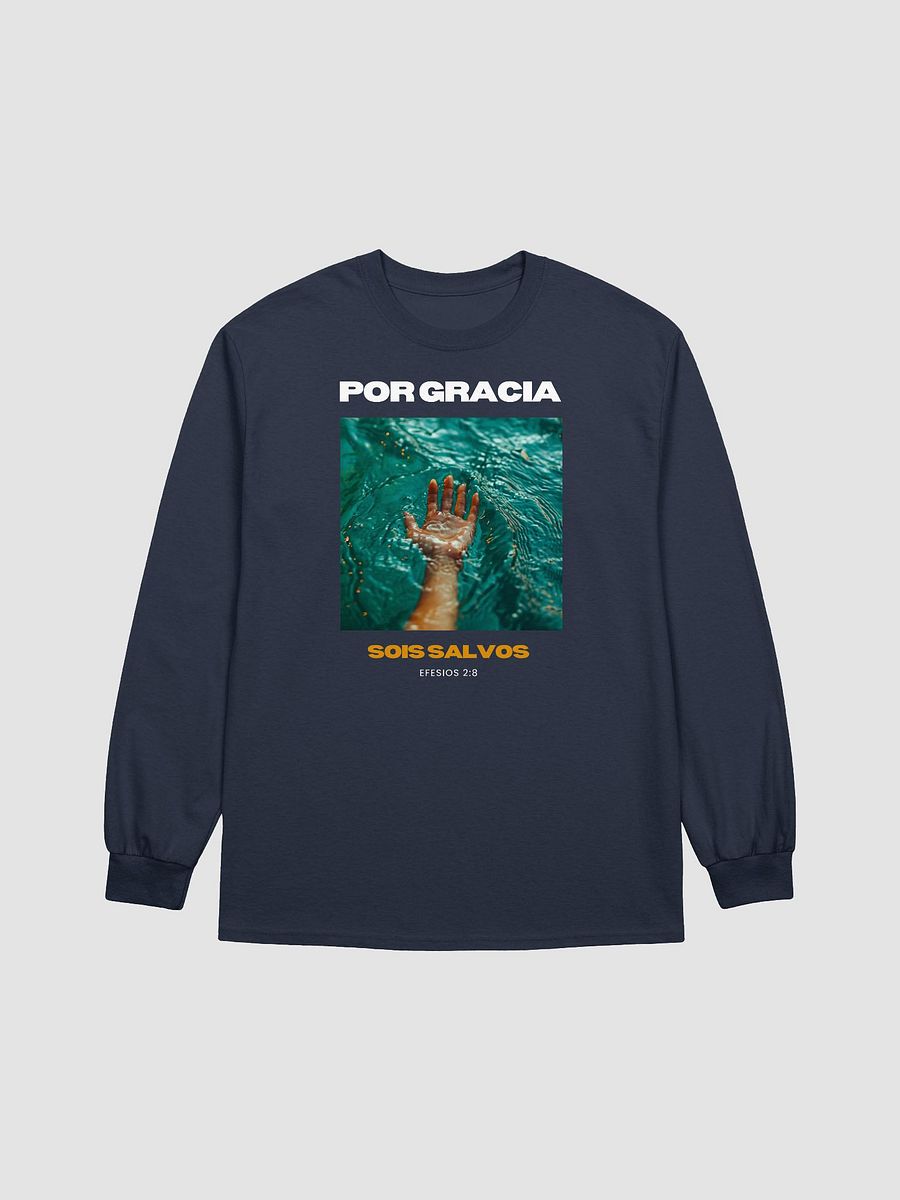Camiseta Unisex Manga Larga | Por Gracia sois salvos product image (1)