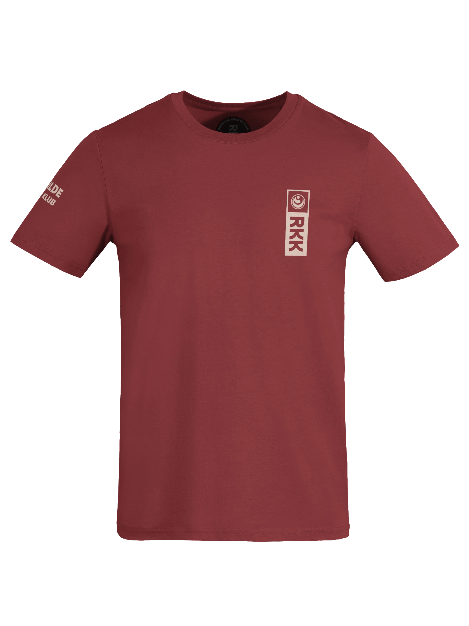 Red Organic Cotton T-Shirt, Unisex, RKK Logo product image (7)