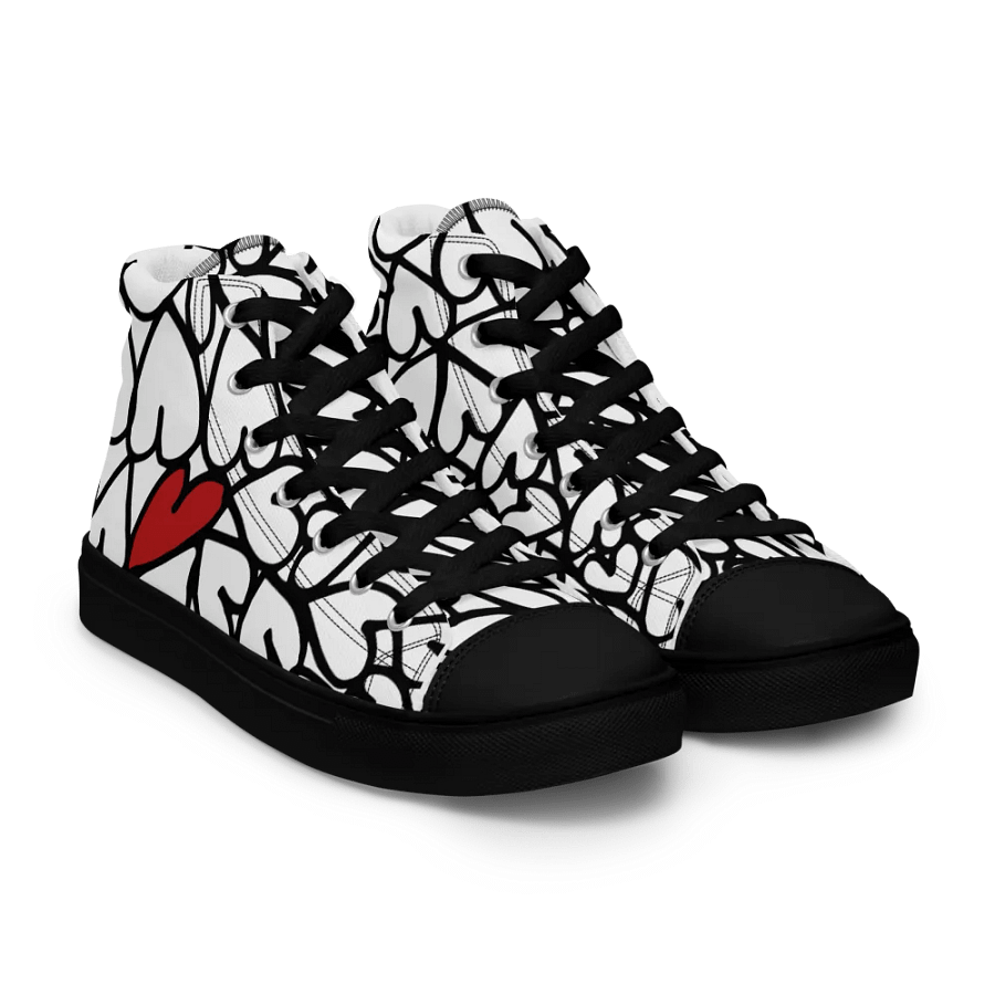 Have A Heart High Top Canvas Shoes product image (8)