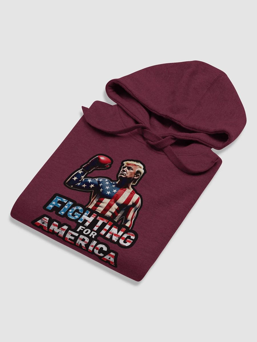 Hoodie: Trump, Fighting for America product image (12)