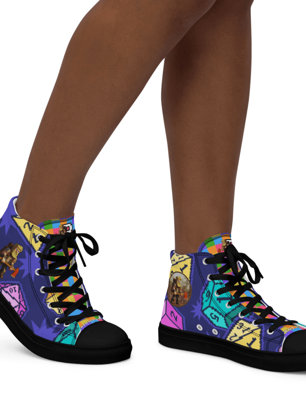 Patient PixelZ High Tops (D20 Pixel Pop) Womens product image (10)