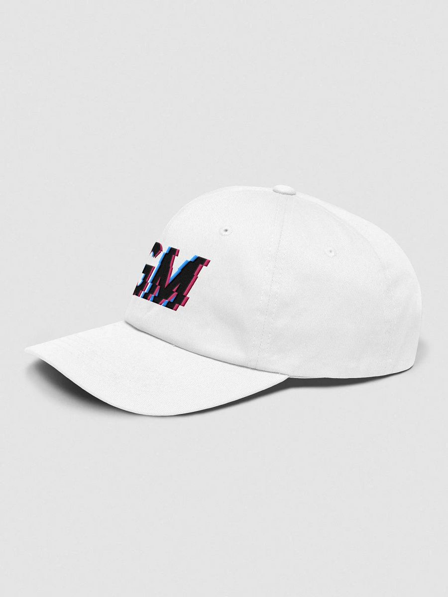 White GM Dad Hat product image (3)