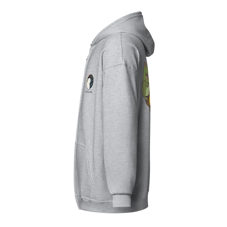 zipped hoodie : froggy roastimus product image (3)