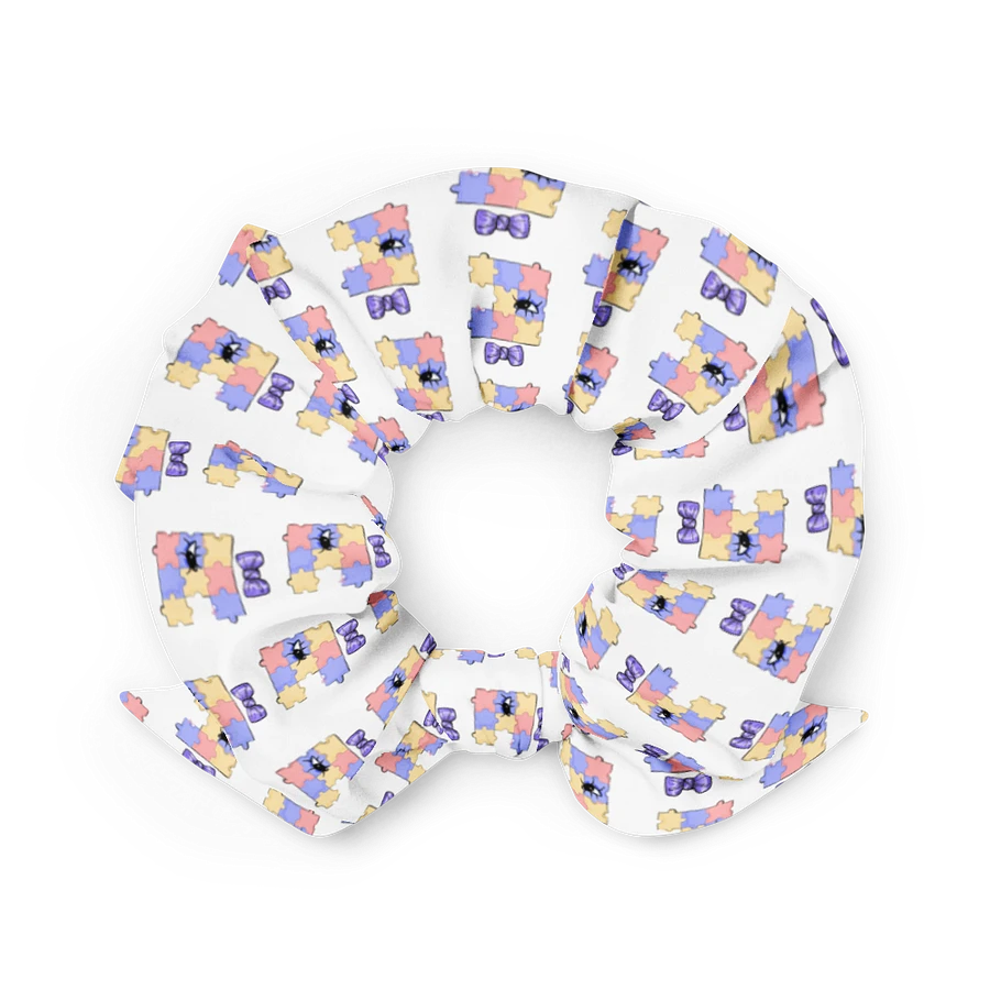 White Jiggy Scrunchie product image (5)