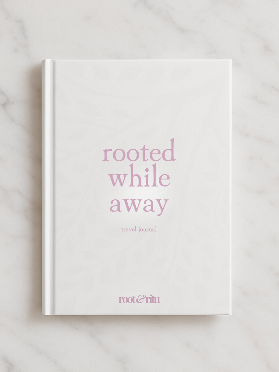 Rooted While Away | Printable Travel Journal for Reflection and Presence product image (1)