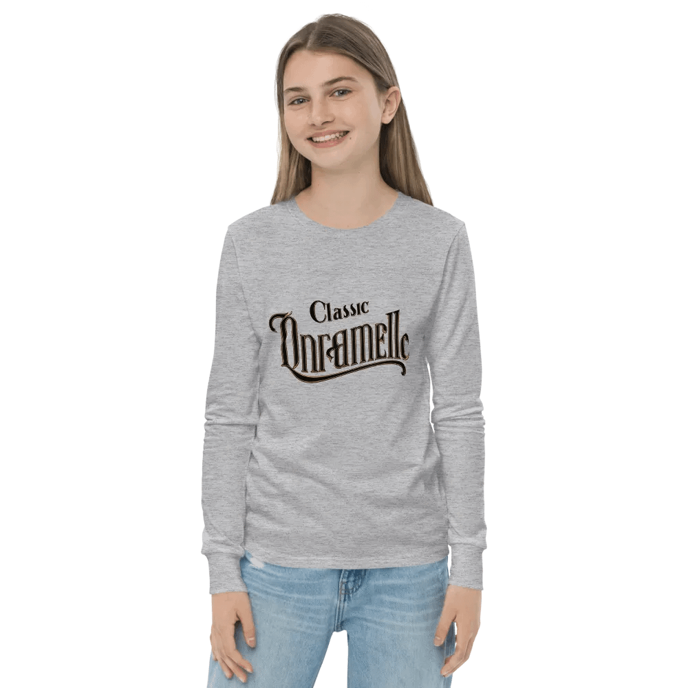 Classic Qnramelle Youth Long Sleeve Tee product image (8)