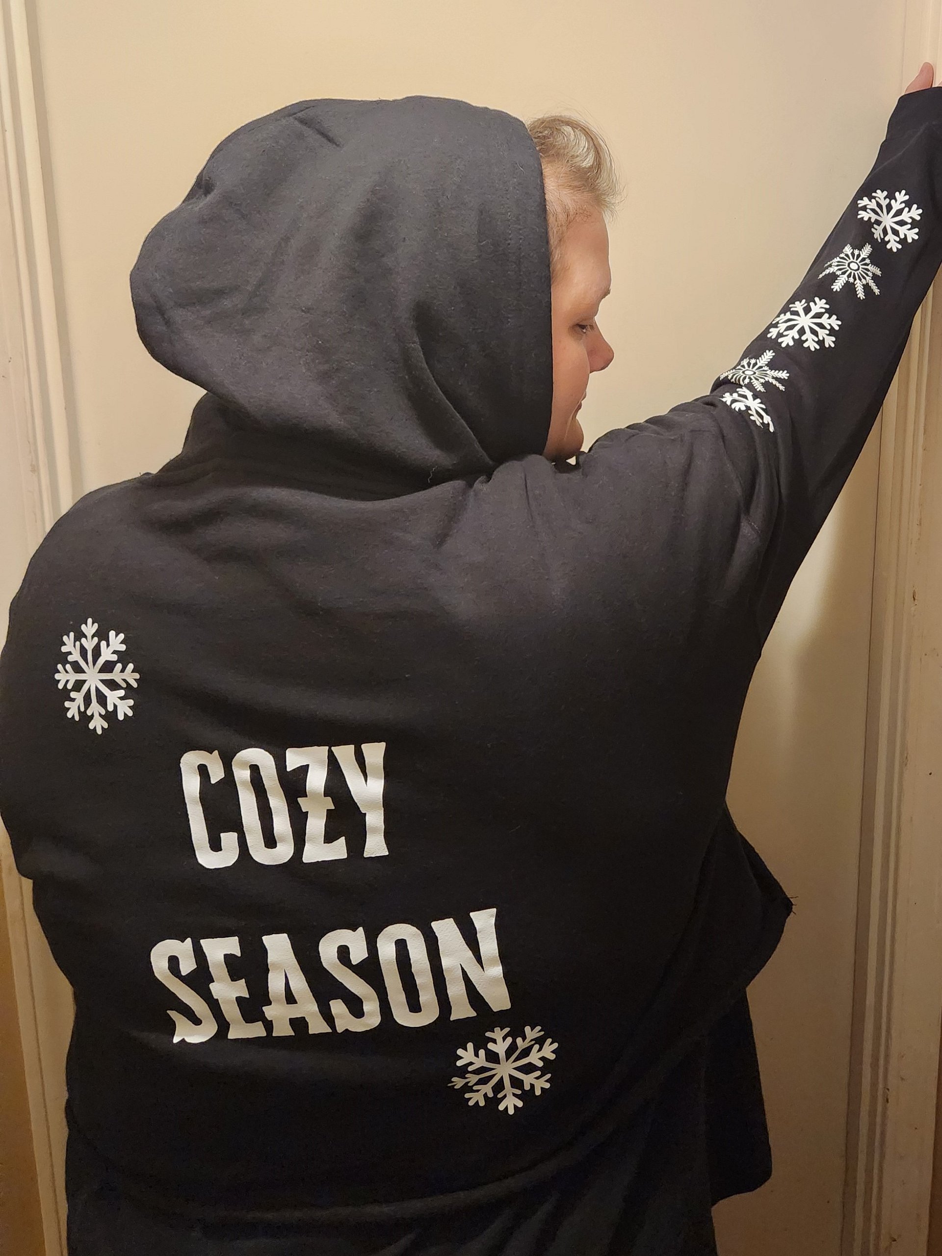 Cozy Season Cropped Hoodie (Dark Colors, full) product image (20)