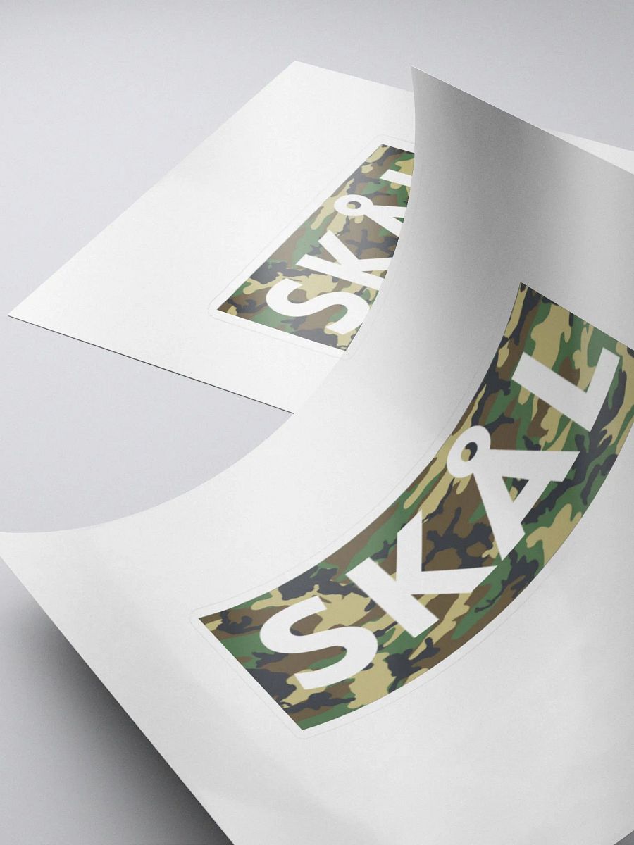Skal Camo Sticker product image (4)