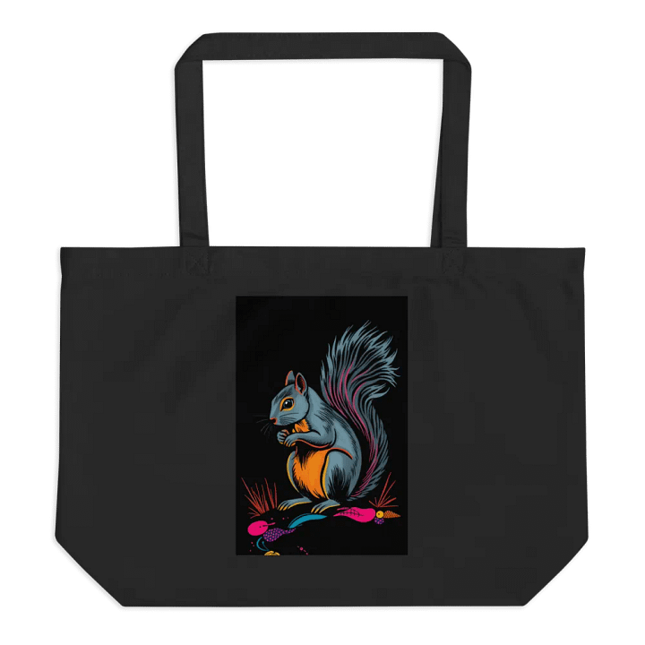 Whimsical Squirrel Dreams Organic Tote product image (1)