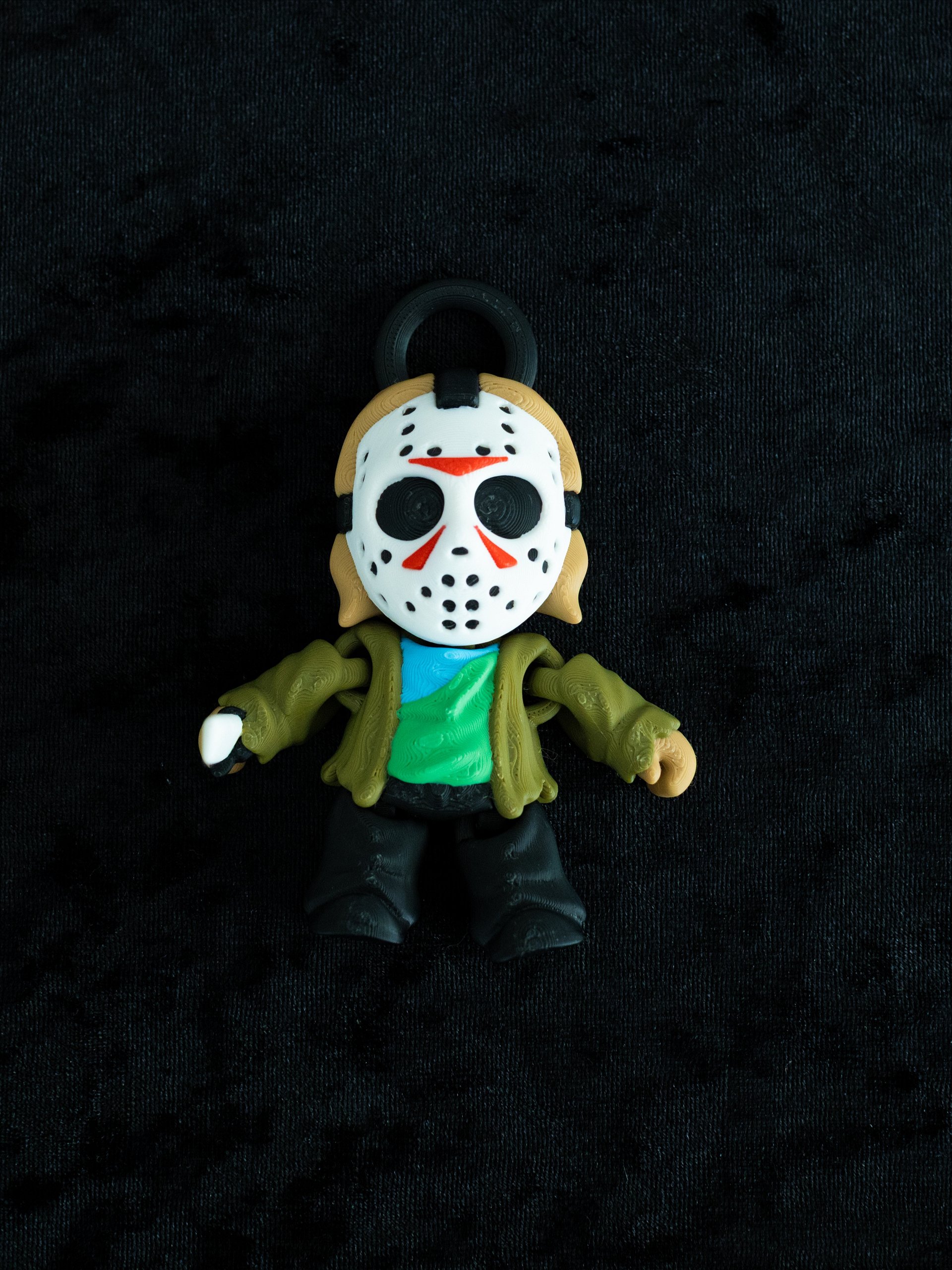 🩸 Camp Crystal Lake’s Curse – Jason Voorhees Keychain product image (1)