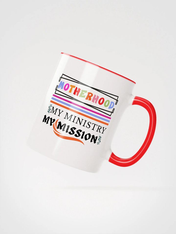 Motherhood Vibes, Ceramic Mug. product image (2)