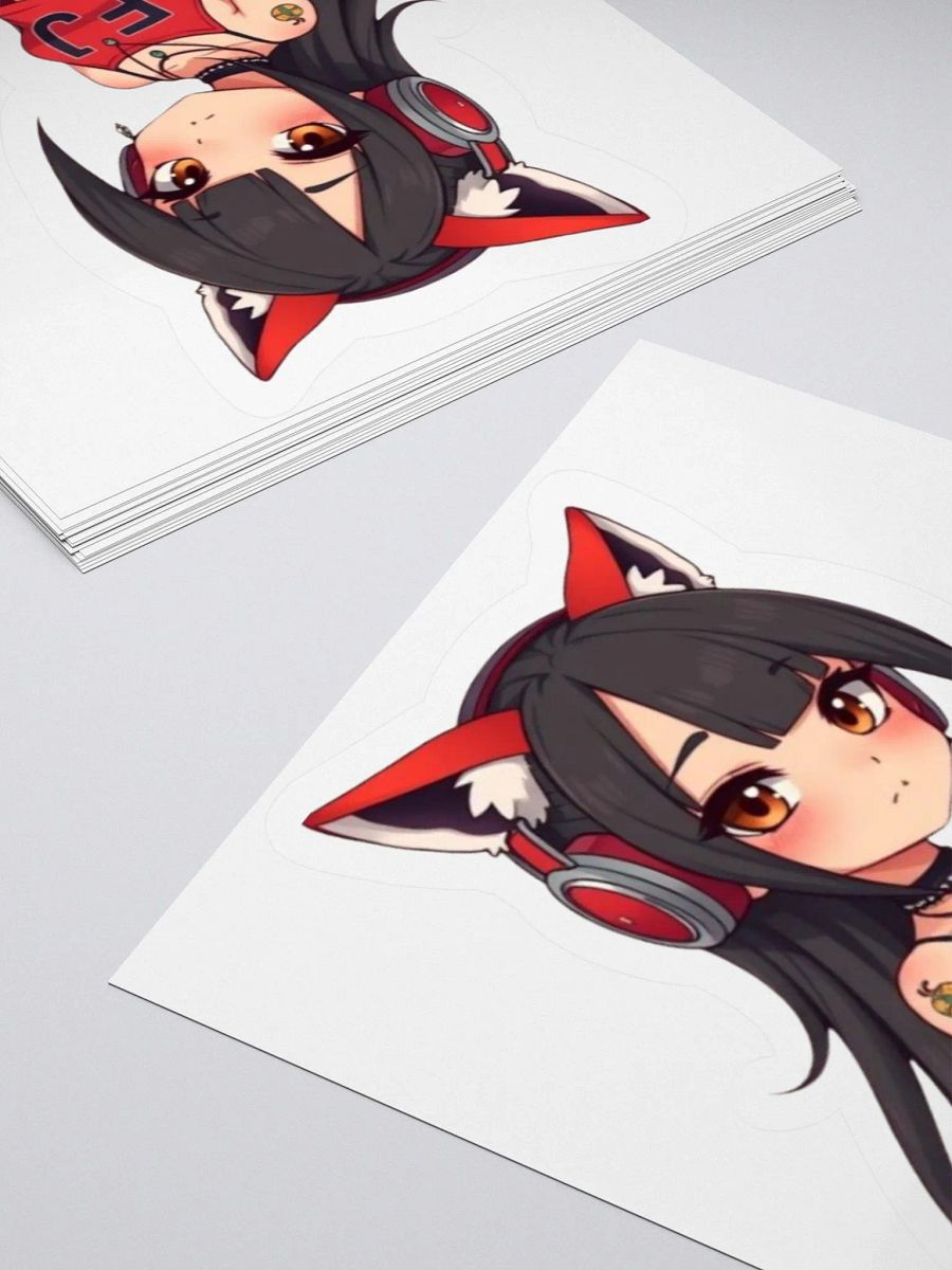 Fox Melody Kiss Cut Stickers product image (15)