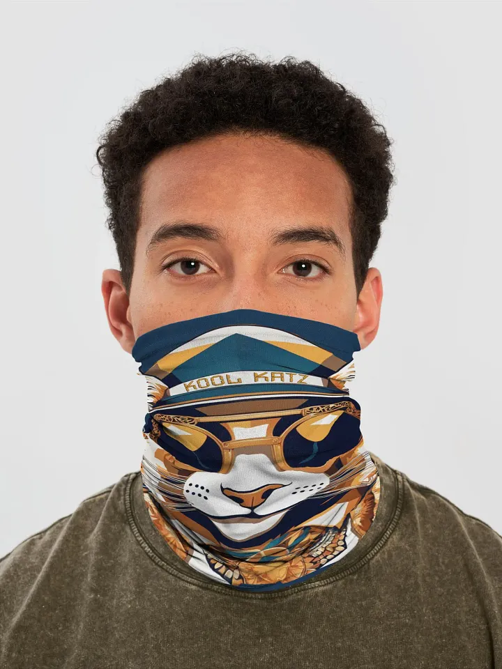 Real Kool Katz Bandana Neck Gaiter product image (1)