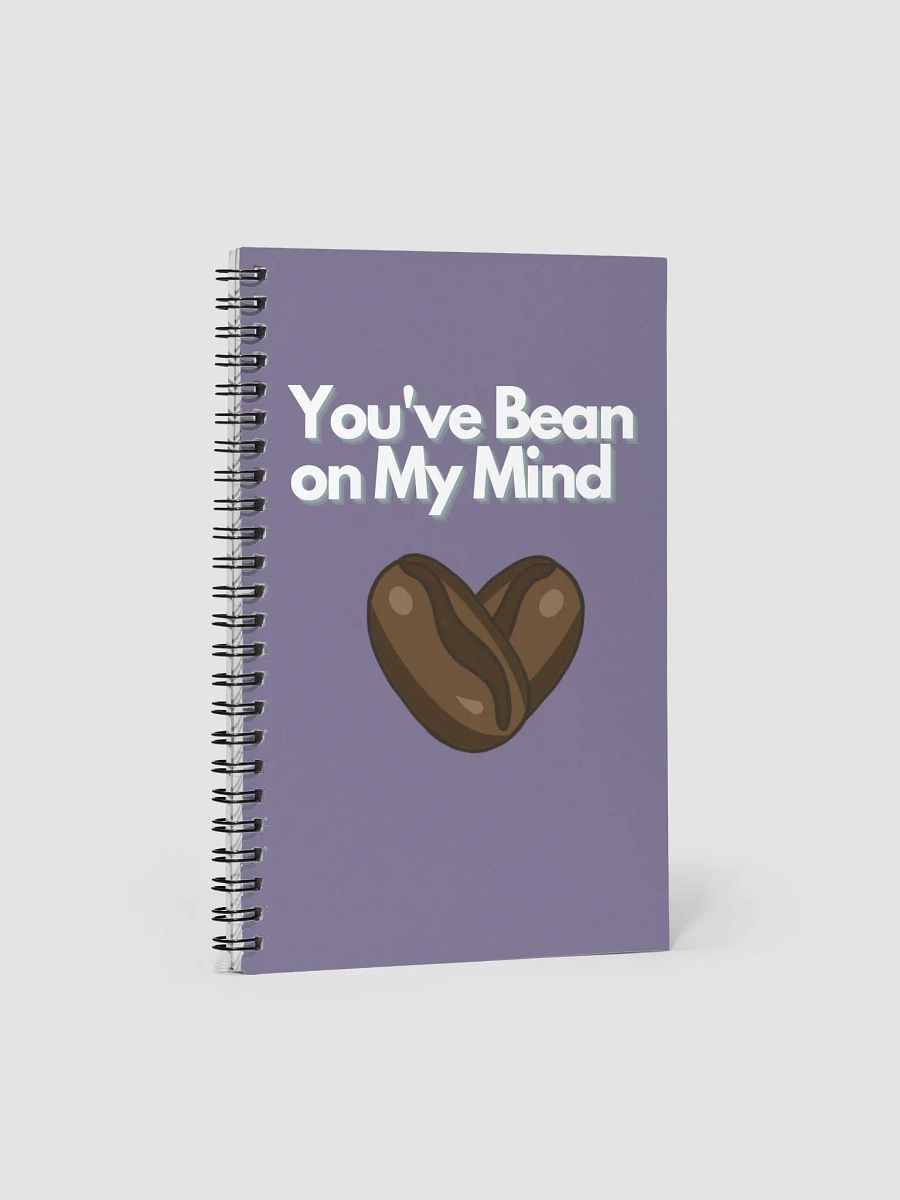 You've Bean on My Mind Notebook product image (1)
