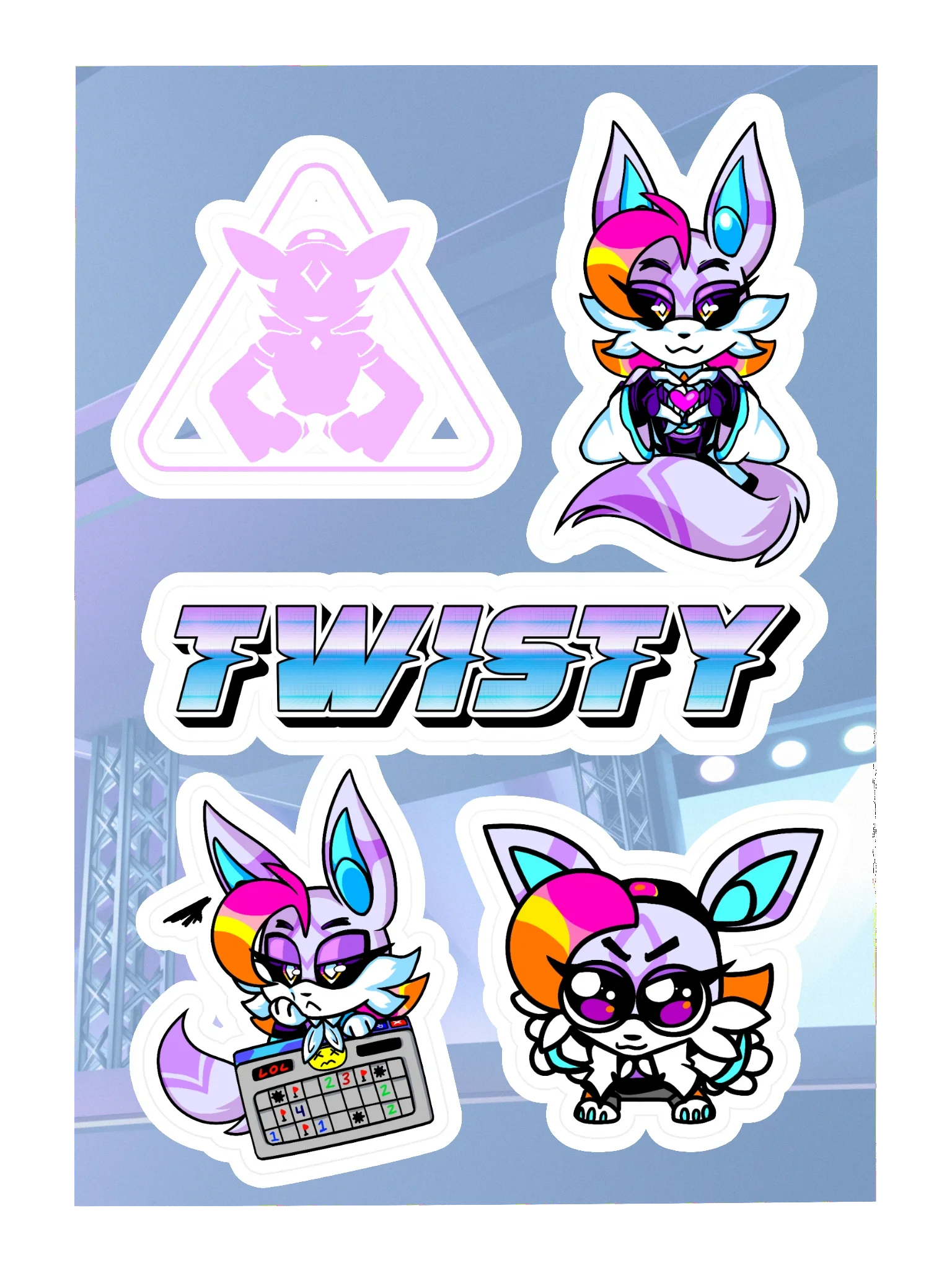 Twisty Sticker Sheet product image (3)