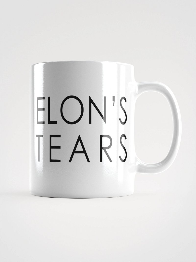 Elon's Tears ceramic mug