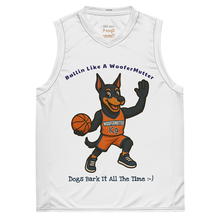Doberman-Pinscher Unisex Basketball Jersey product image (1)