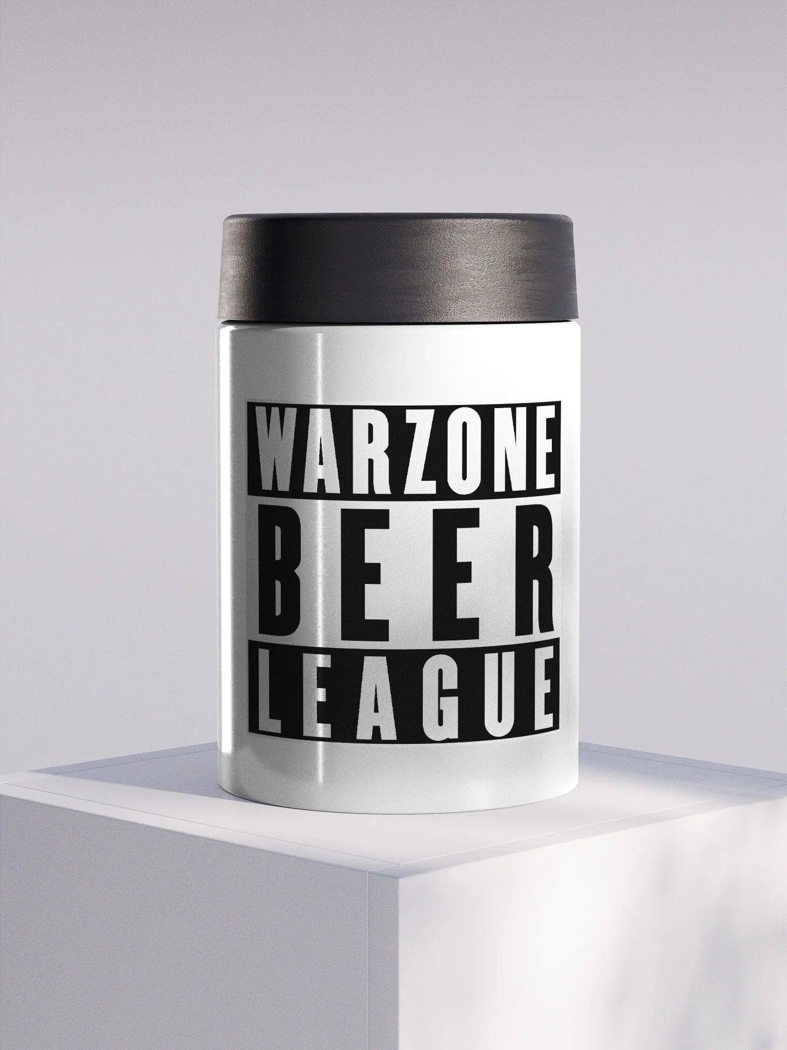 Warzone Beer League (Straight Outta) - Stainless Steel Koozie product image (1)