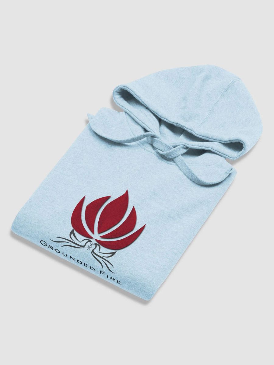 Grounded Fire Logo Hoodie Dark Text product image (22)
