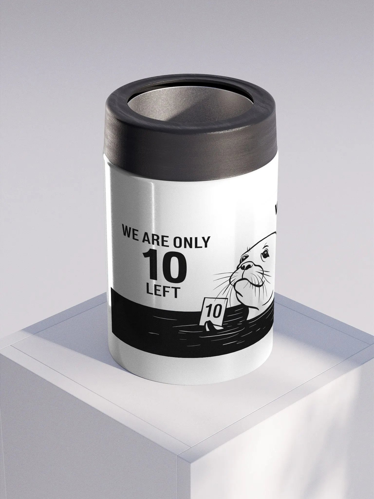 Last of the Vaquitas Stainless Steel Koozie product image (3)