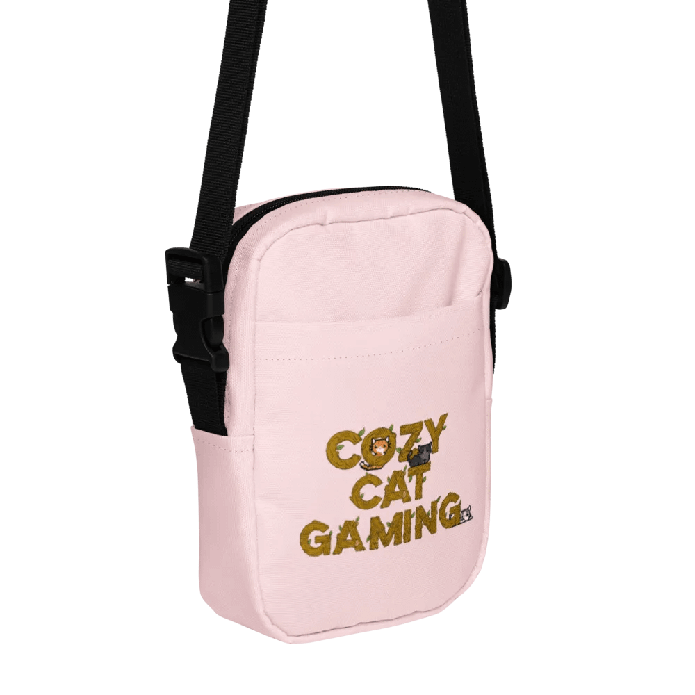 Cozy Cat Gaming Crossbody Bag - Pink product image (1)