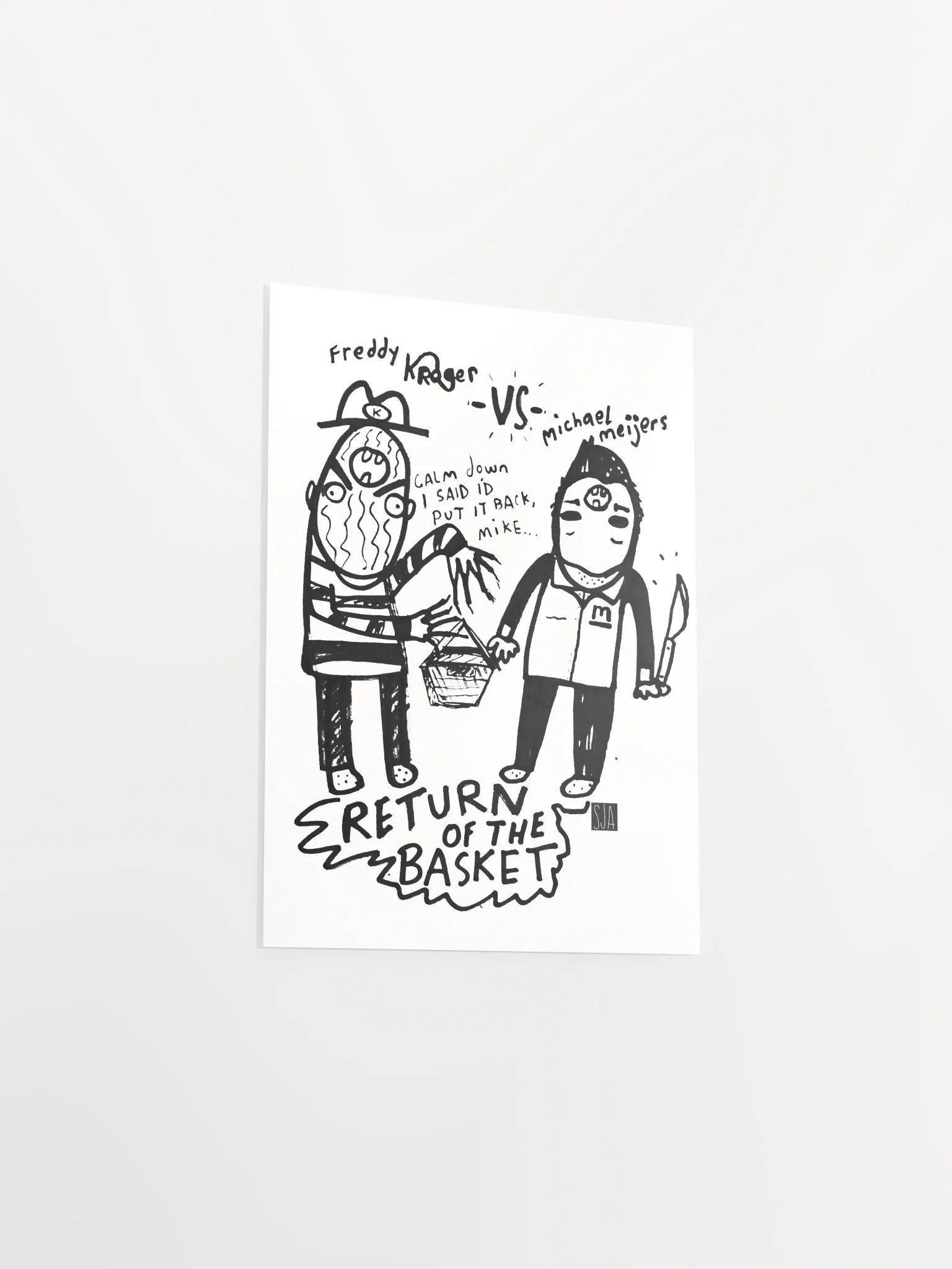 Return of the Basket matte poster product image (11)
