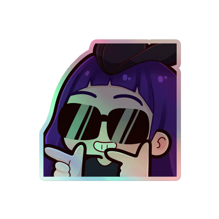 Rad Holographic Sticker product image (2)
