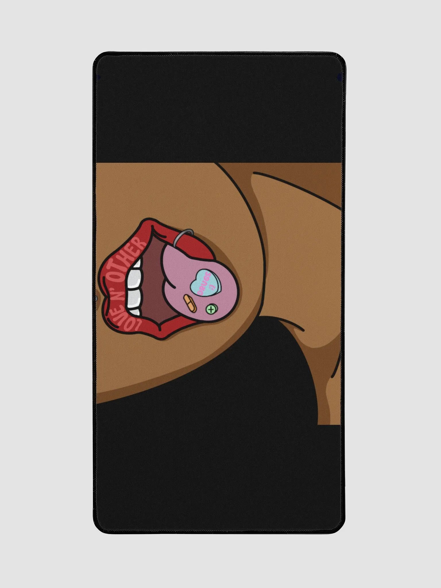 LOVE N' OTHER DRUGS DESK MAT. product image (2)