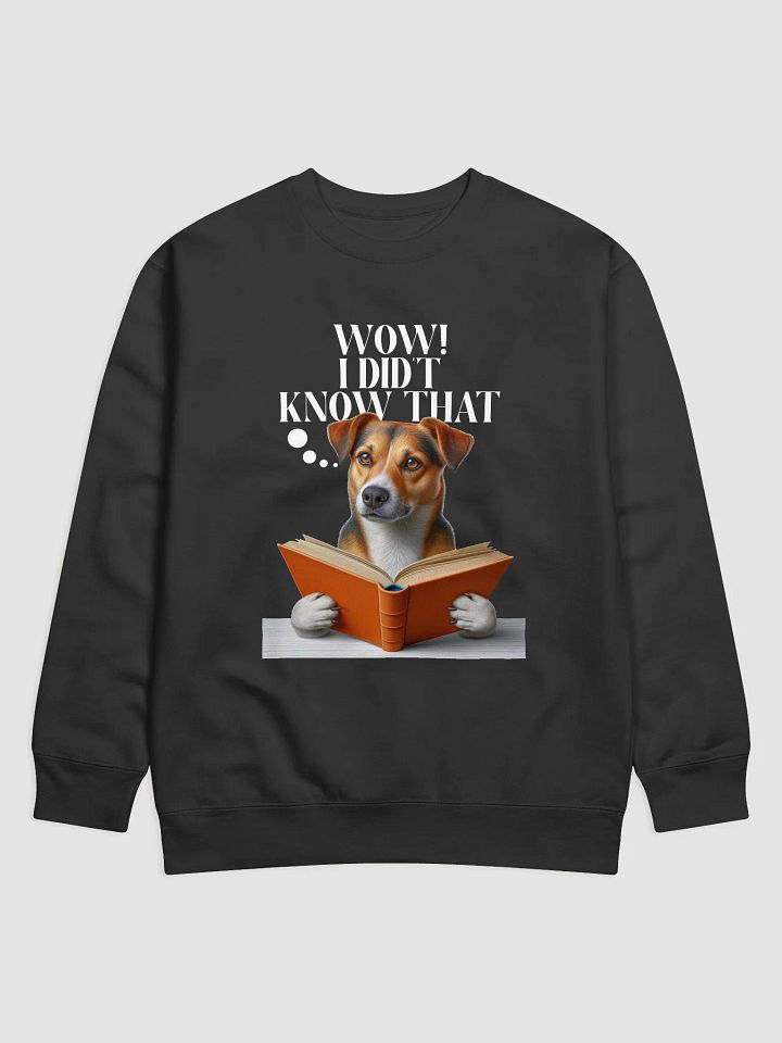 A dog is reading book and thinking product image (1)