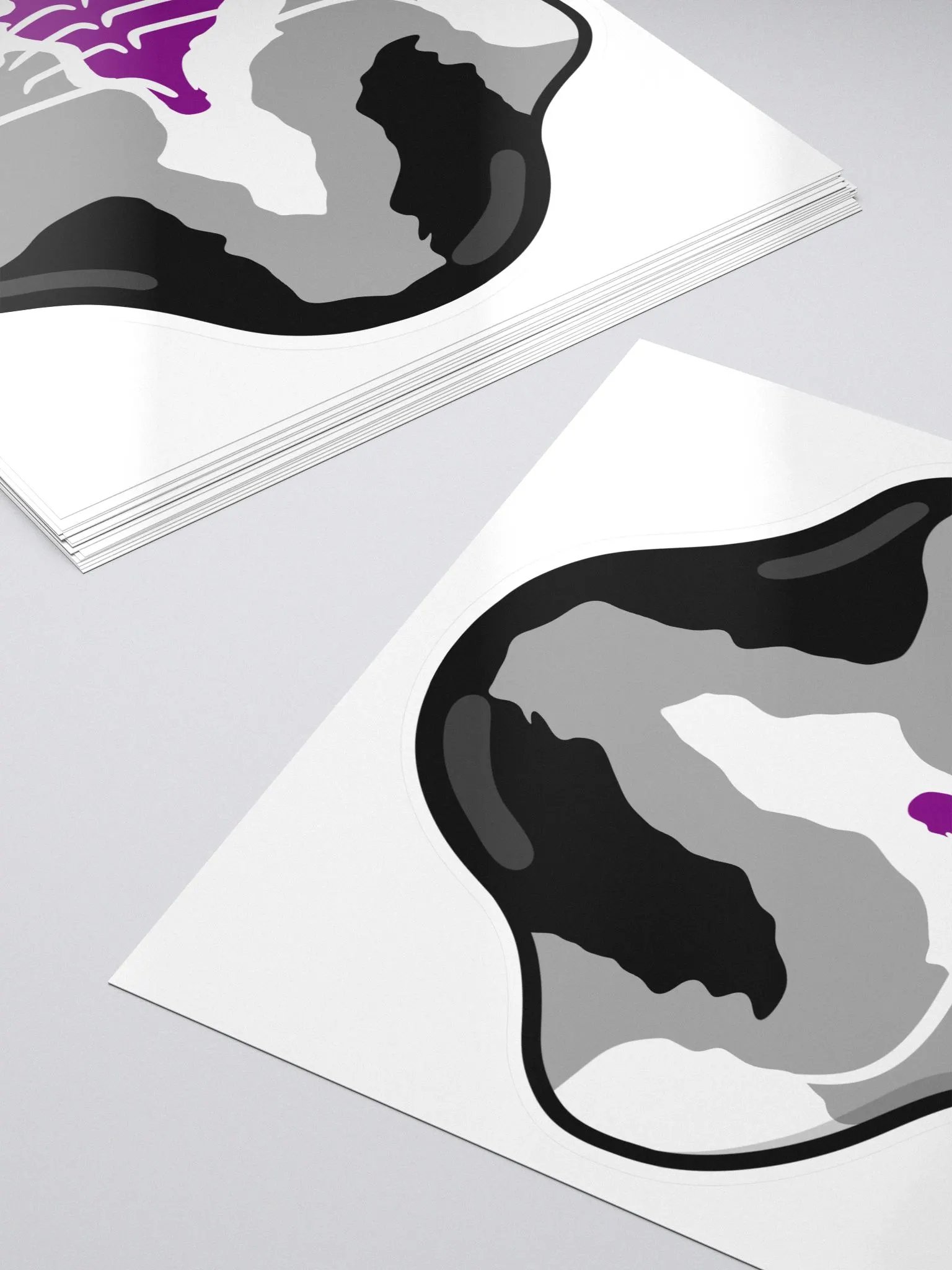 Asexual Buff Tato Sticker product image (5)