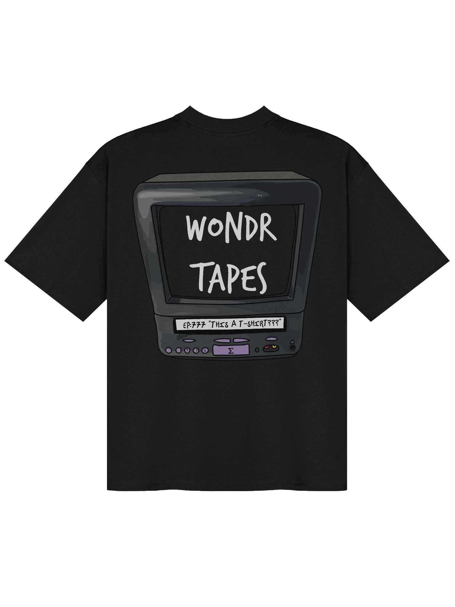 OVERSIZED WONDR TAPES T-SHIRT product image (1)