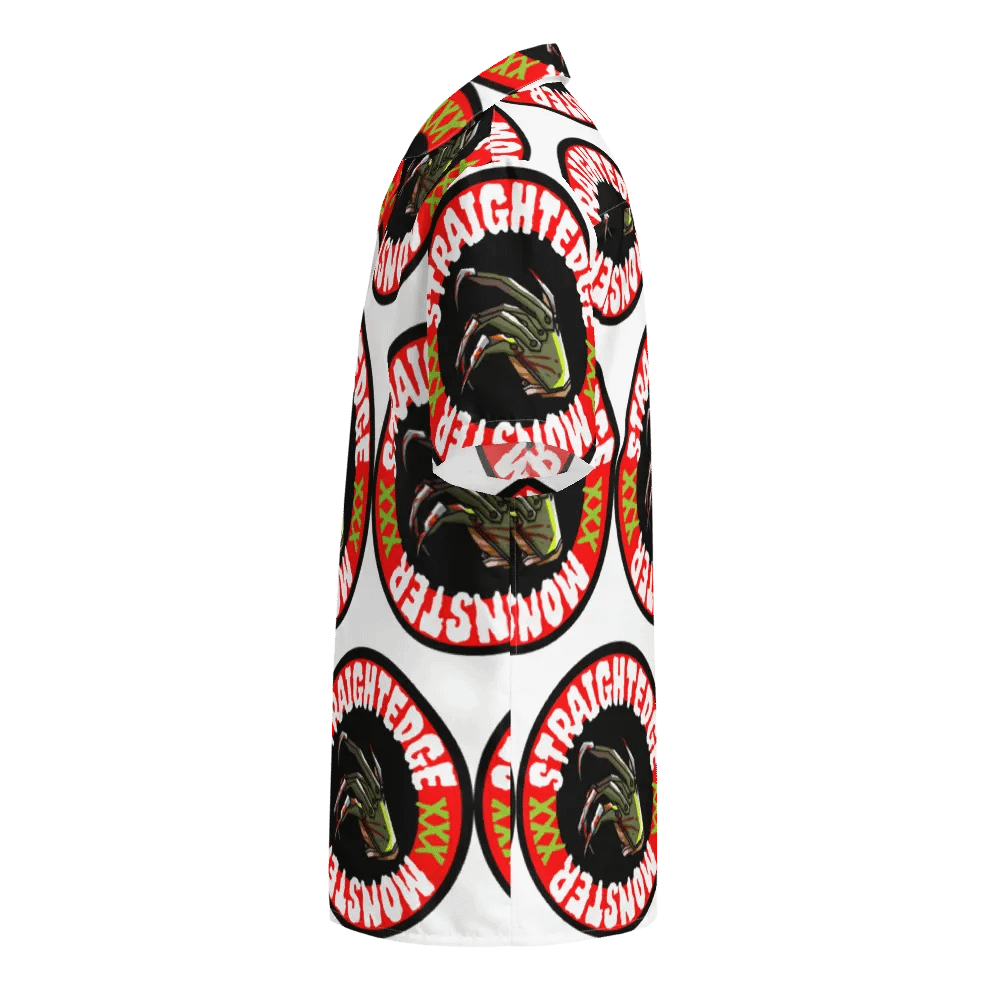 Straightedge Monster Freddy Logo Hawaiian Shirt product image (9)