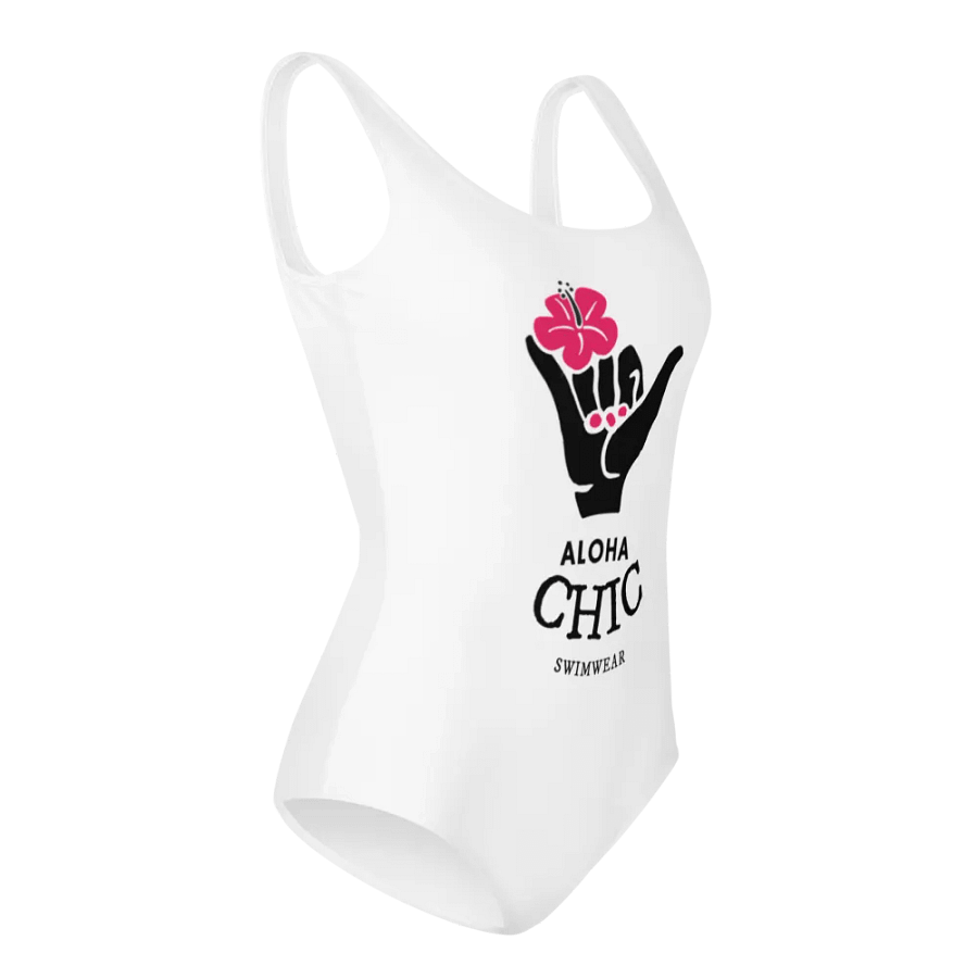 'Aloha Chic Swimwear' Youth Swimsuit product image (9)