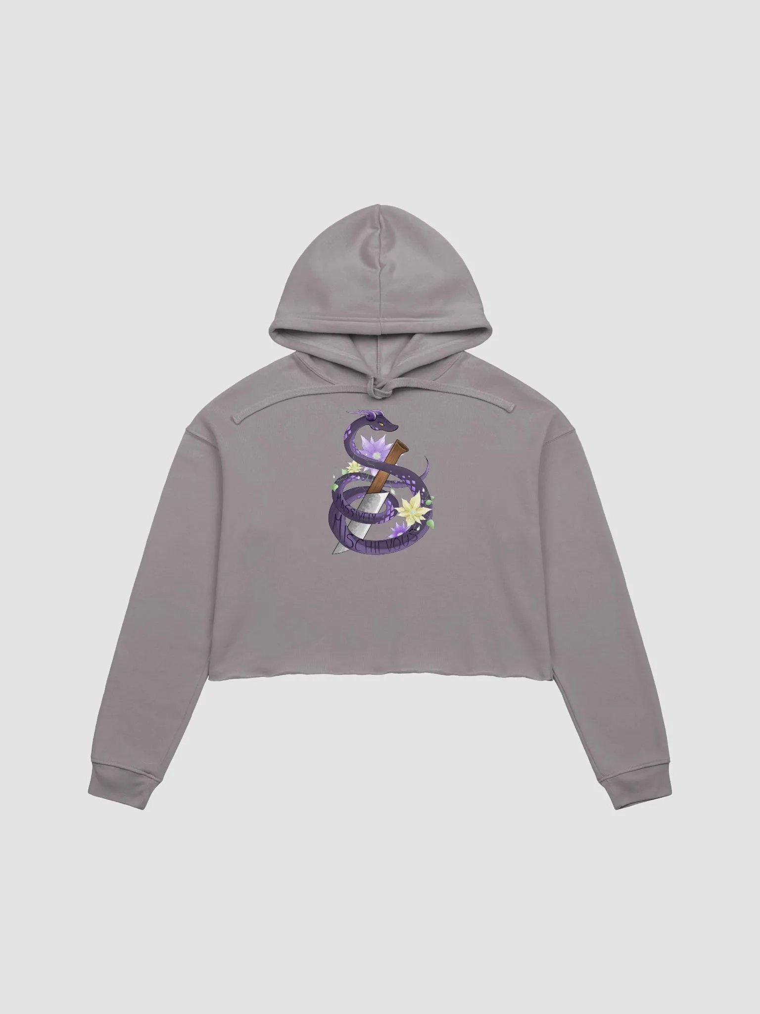 Stabby Snake Crop Hoodie product image (1)