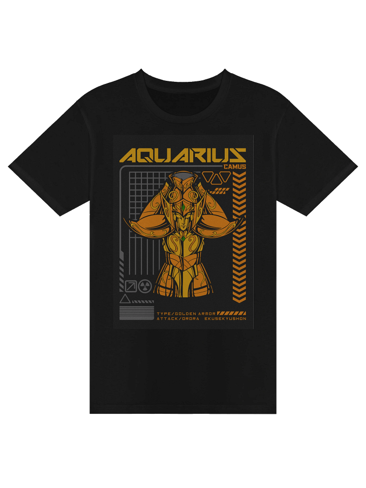 🔱 Aquarius Camus: Golden Execution Tee product image (1)