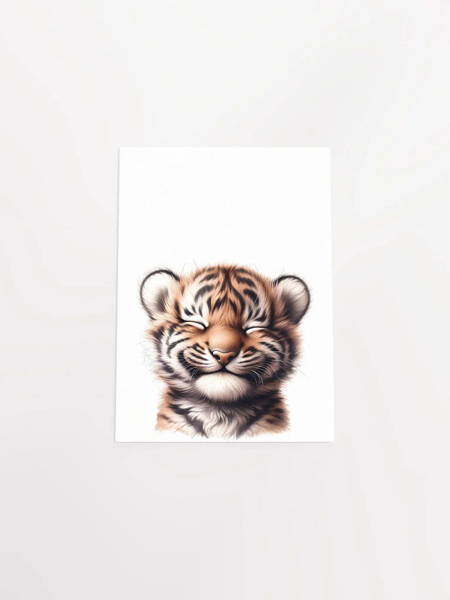 Happy Baby Tiger Nursery Decor Print product image (6)