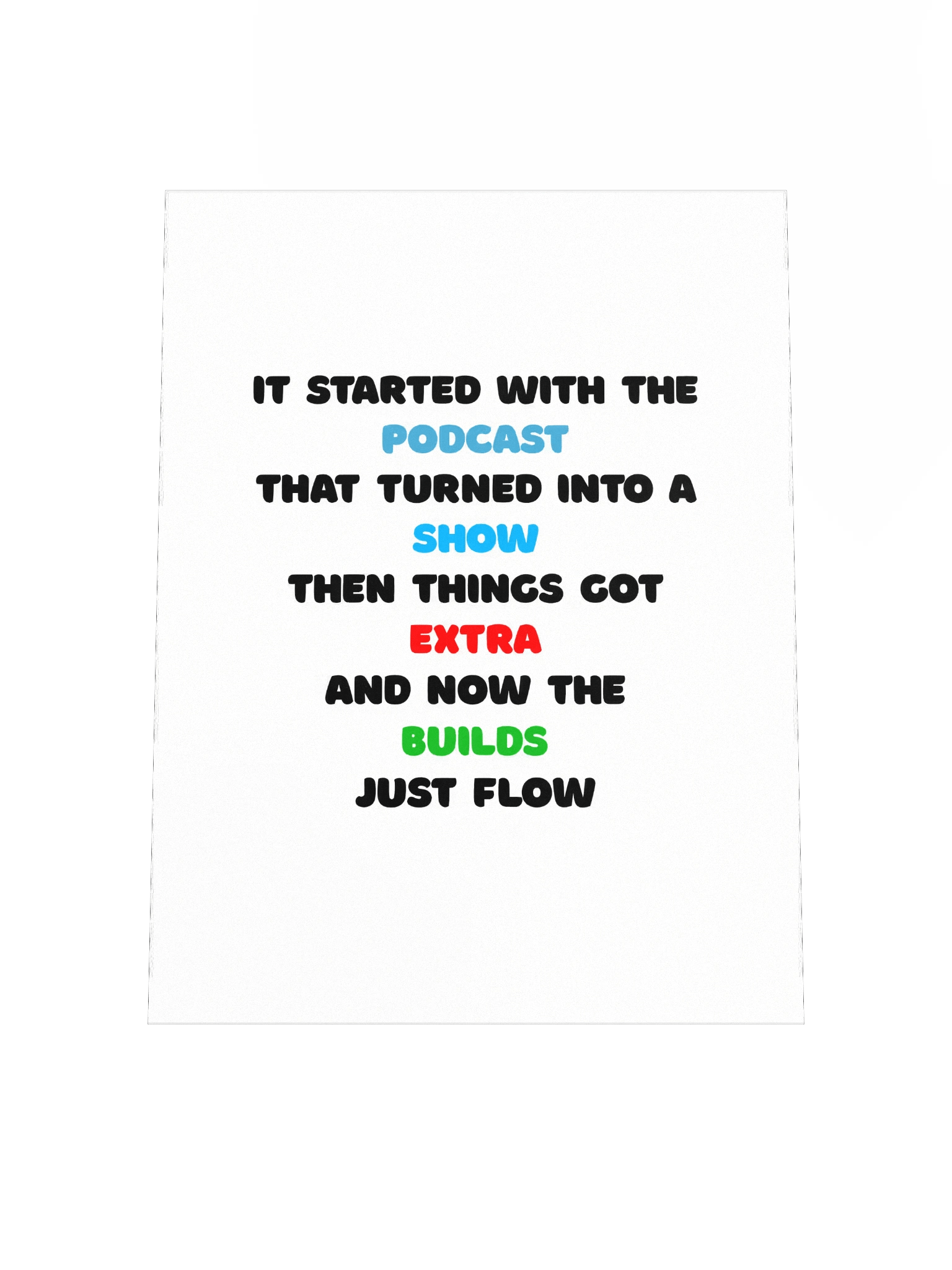 The TDW Story Poster product image (4)