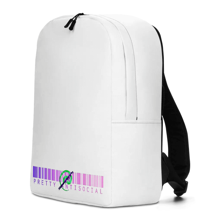 Pretty AntiSocial Barcode Minimalist Backpack product image (2)
