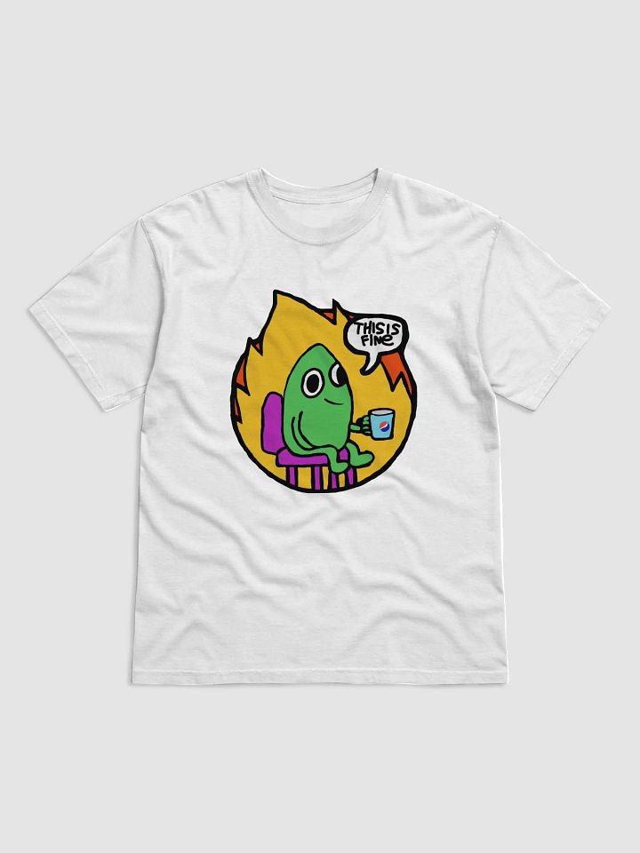 THIS IS FINE T-SHIRT product image (1)