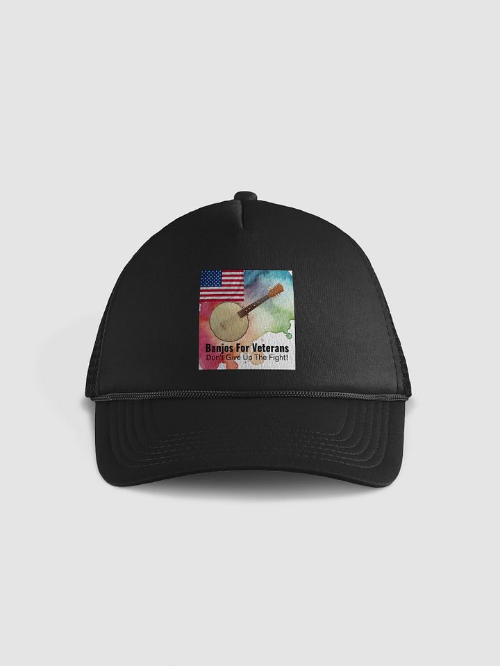 Banjos For Veterans (B4V) Valucap Foam Trucker Hat (VC700) product image (2)