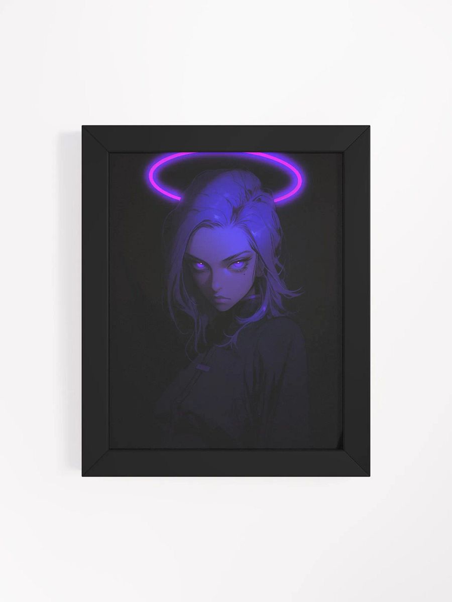 Framed Purple Ethereal Halo Poster product image (49)
