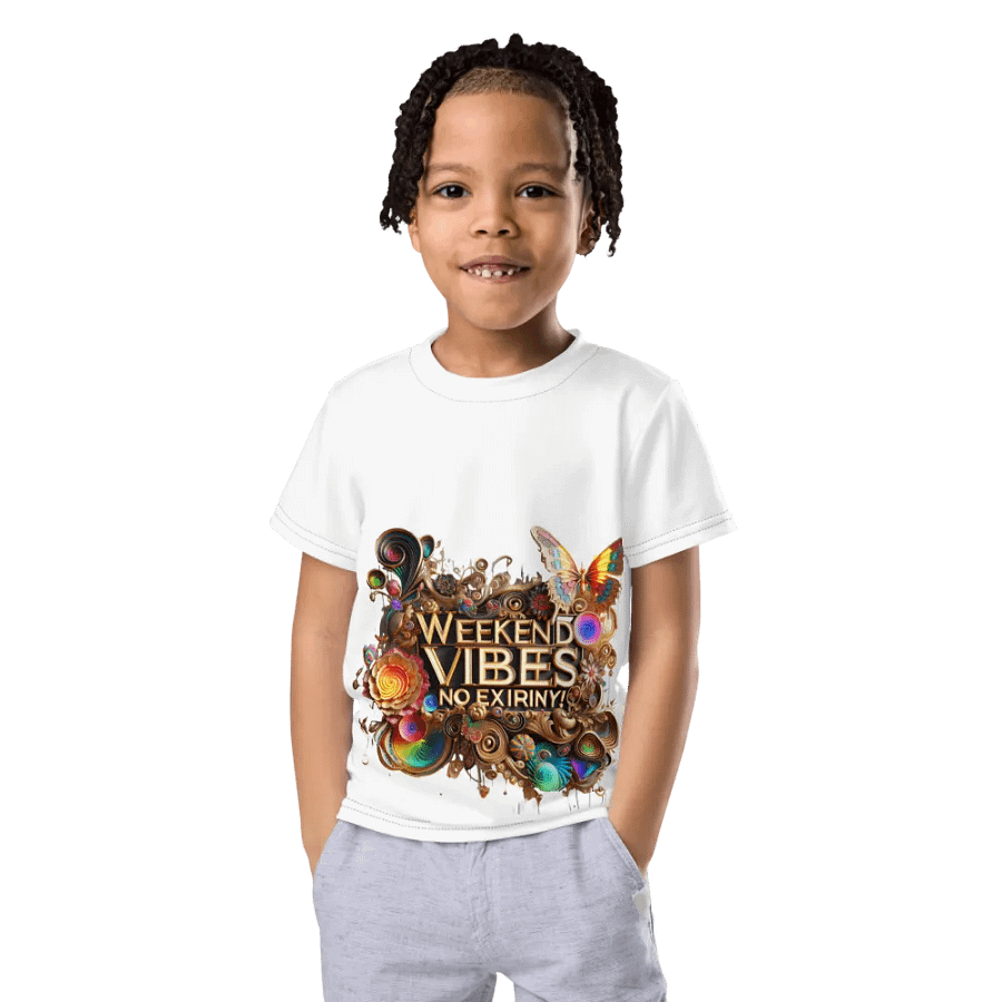 Weekend Vibes All-Over Kids T-Shirt product image (4)