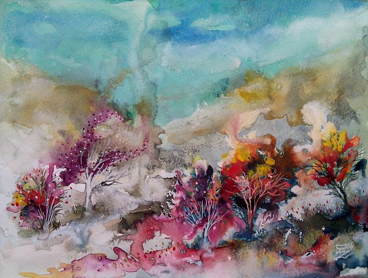 "Underwater" Painting by Deni Je product image (1)