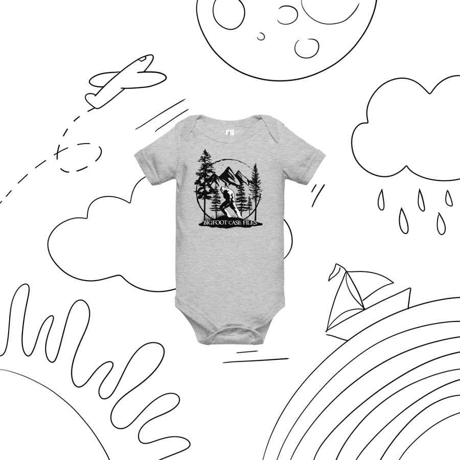 BIGFOOT CASE FILES LOGO BABY ONSIE product image (3)