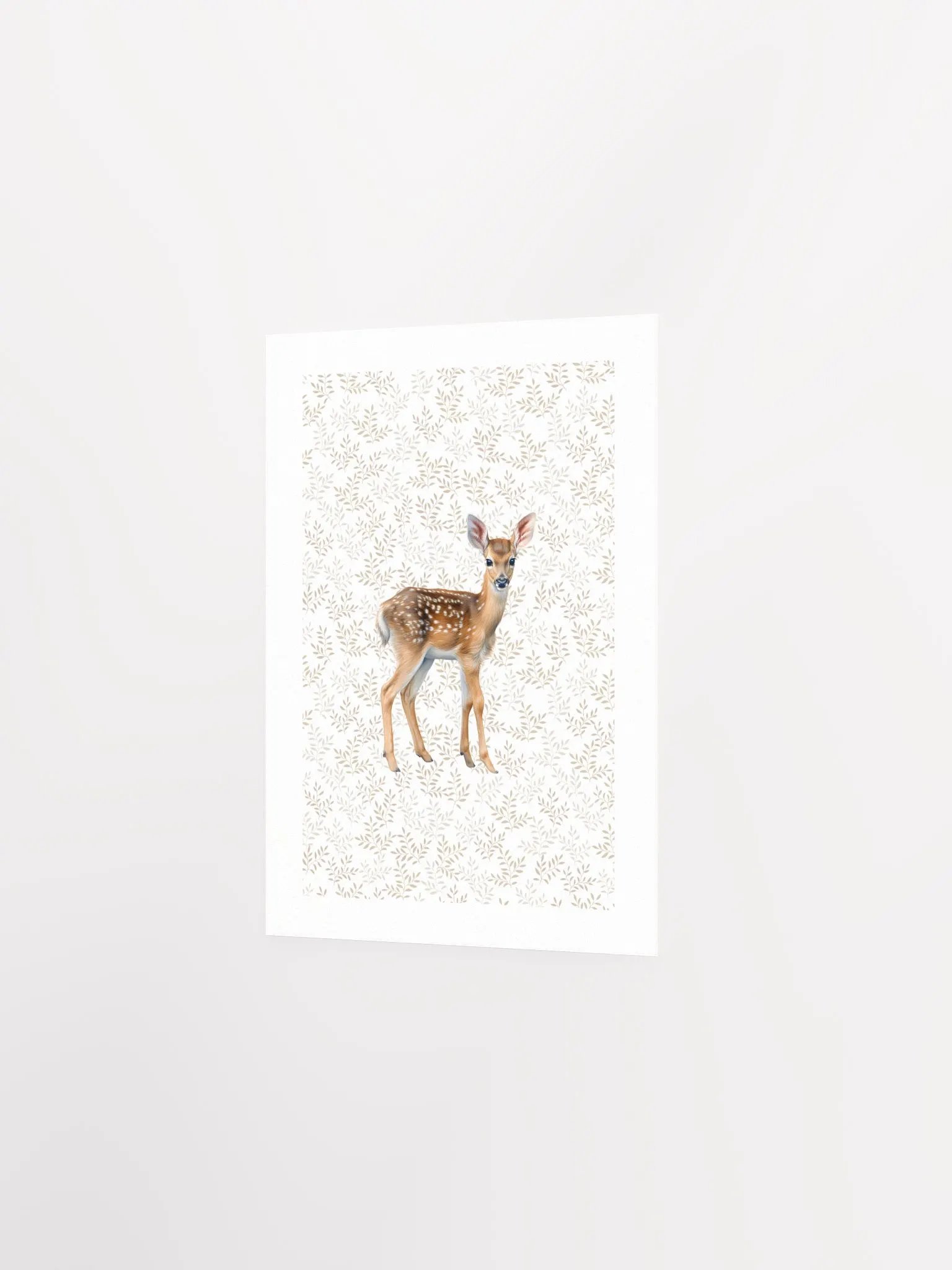 Woodland Baby Deer Print product image (3)