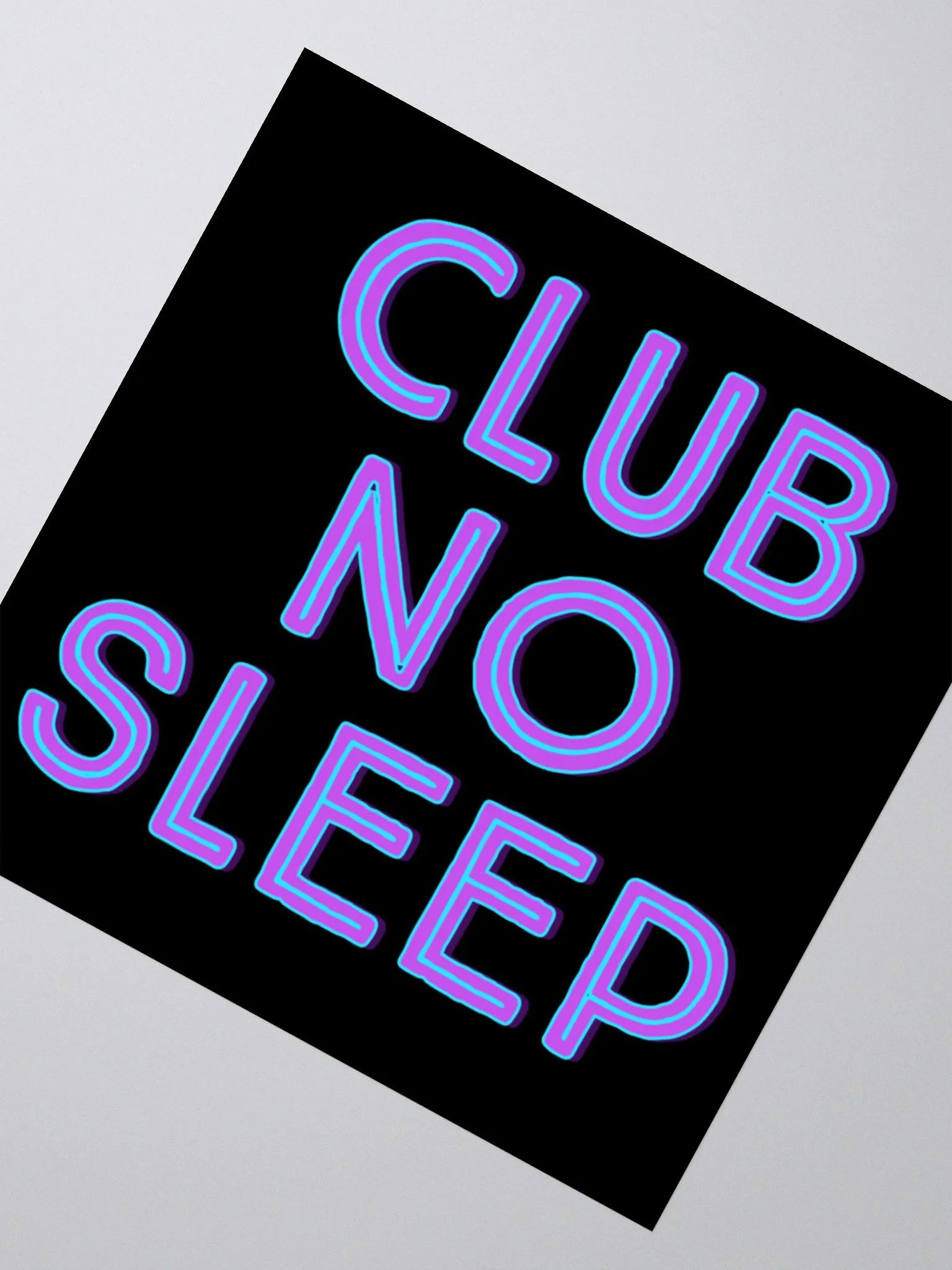 Club No Sleep sticker product image (2)