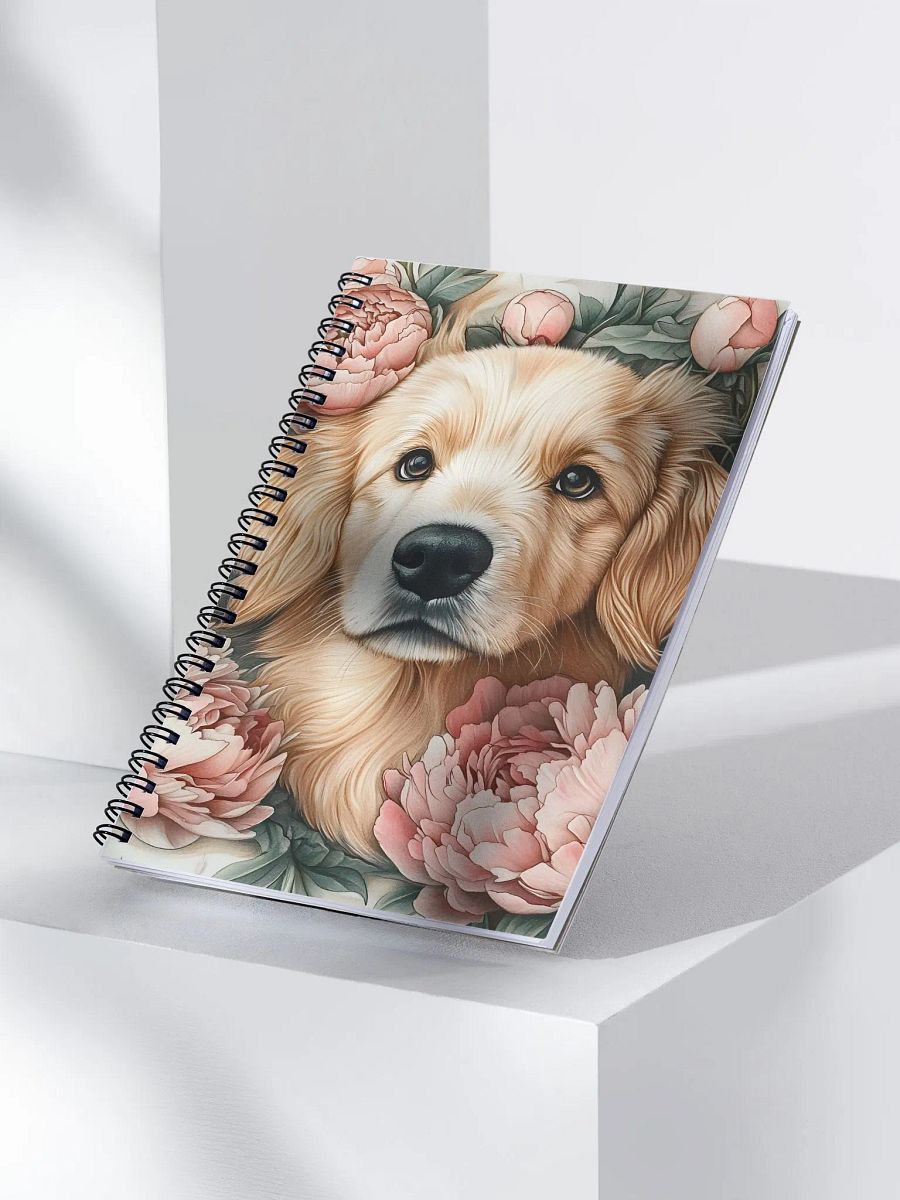 Peony Pup Notebook product image (3)