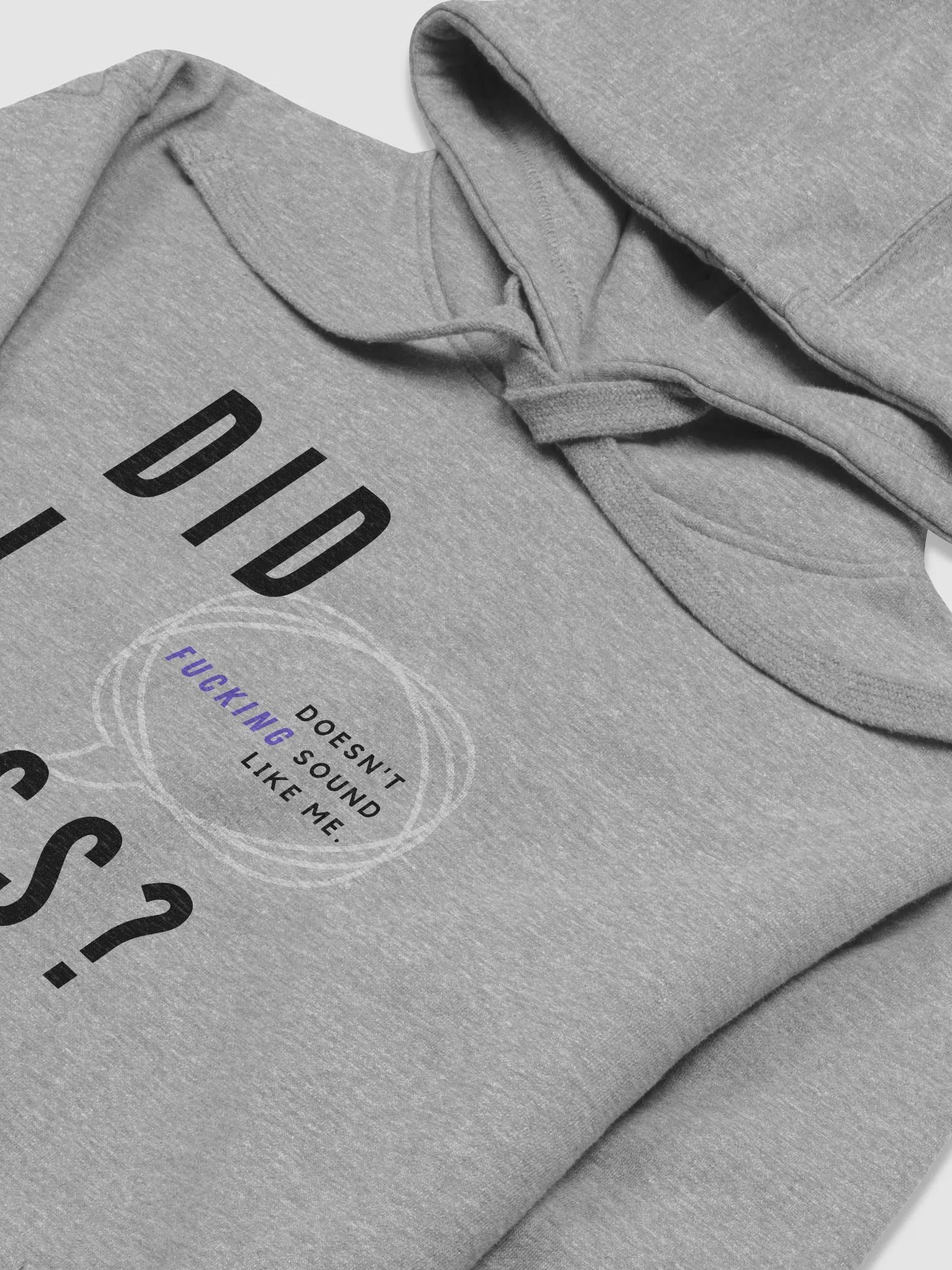 Did I cuss? (hoodie.) product image (3)