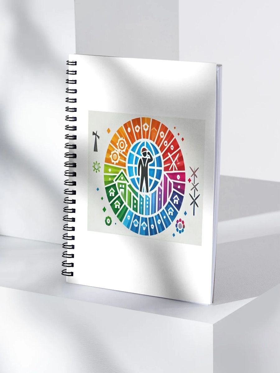 Global Connections Spiral Notebook product image (4)