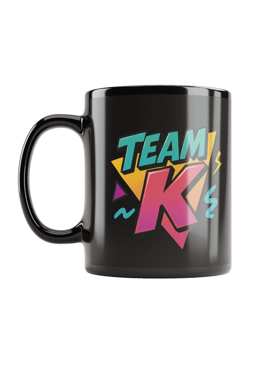Team K 1990's Black Mug product image (12)